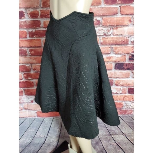 Gracia Black A-Line Skirt Size Medium NWT - Picture 4 of 7